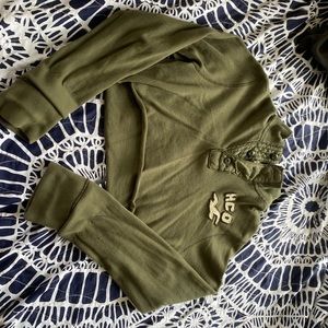vintage hollister crop pullover